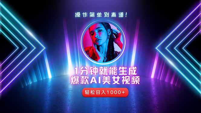 2025年副业新宠：借力AI，从零孵化短视频爆款账号！-猴哥项目网