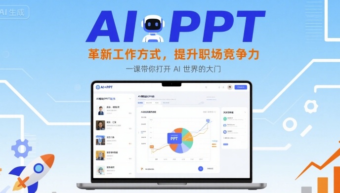 AI+PPT：革新工作方式，提升职场竞争力，一课带你打开 AI 世界的大门-猴哥项目网