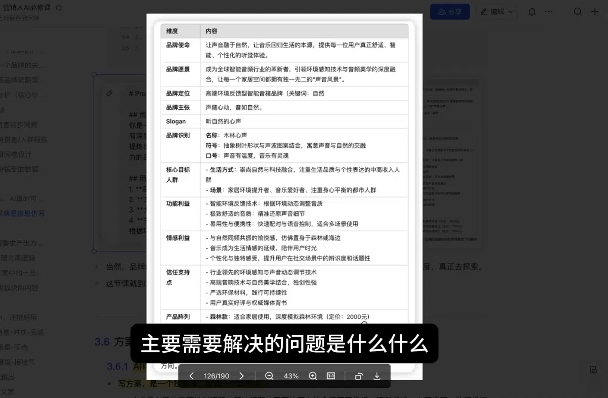 AI营销抢跑实战：从Prompt到方案，效率碾压同行-猴哥项目网